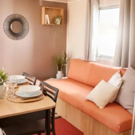 Mobil-home Avec Animaux Acceptes - 6 Pers. - Api-1-52-2970 Estaing (Hautes-Pyrenees)